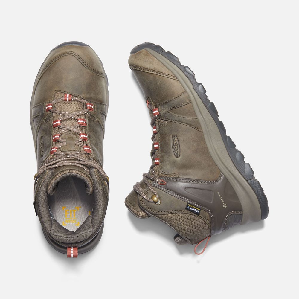 Keen Outdoor Bot Kadın Kahverengi - Terradora Ii Deri Waterproof - Türkiye GRSV25863